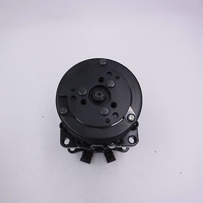 Black Sanden 508 AC Compressor; 8 Rib Serpentine Clutch R134A A/C ...