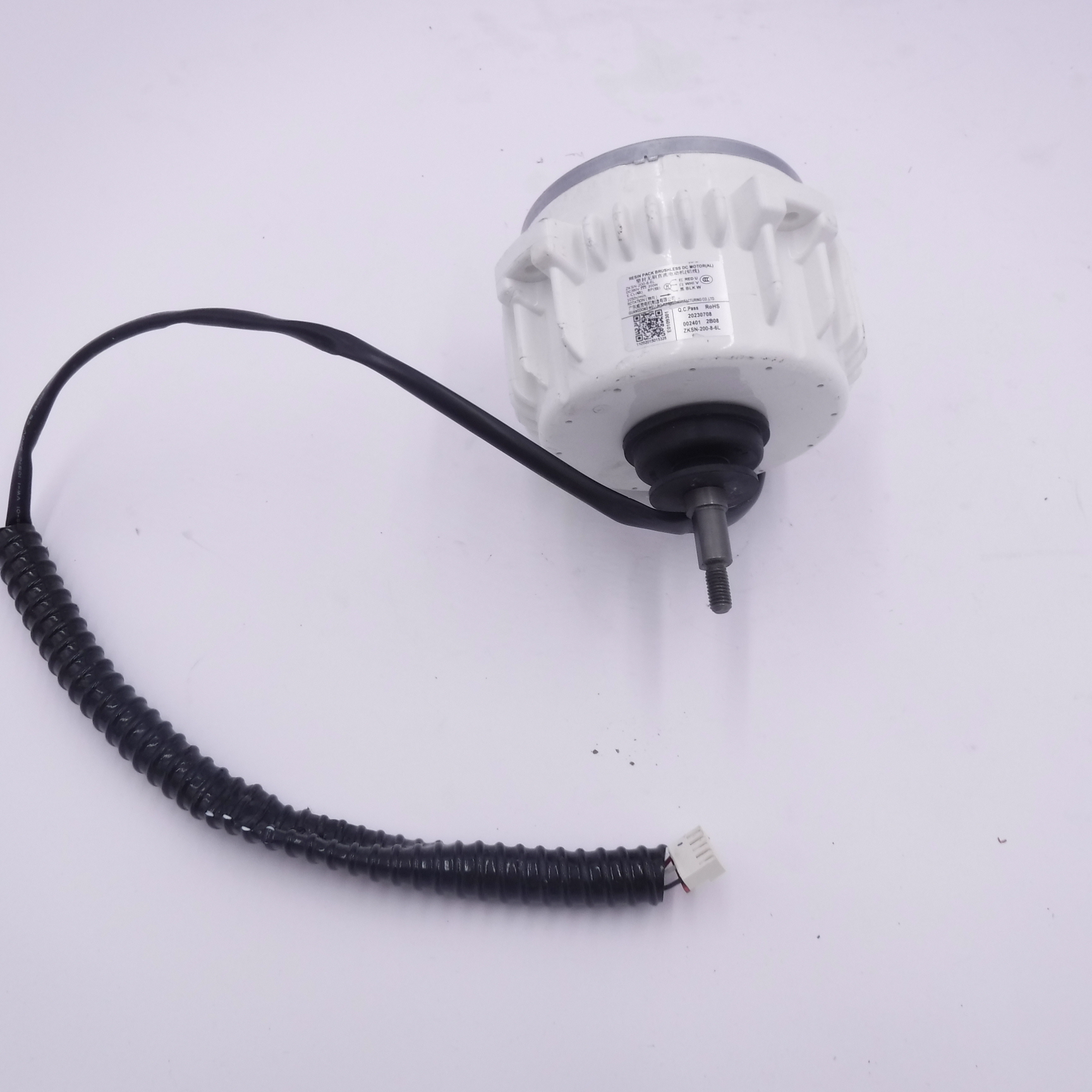 OEM Midea Resin Pack Brushless DC Motor ZKSN-200-8-6L For Midea